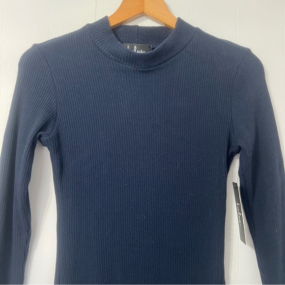 Lulu's Navy Blue Bodycon Dress - Picture 3 of 11